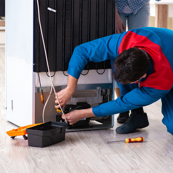 how much do you charge for refrigerator repair services in Meldrim